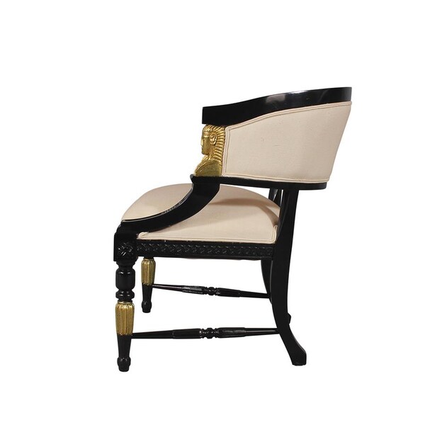 Neoclassical Egyptian Revival Chair